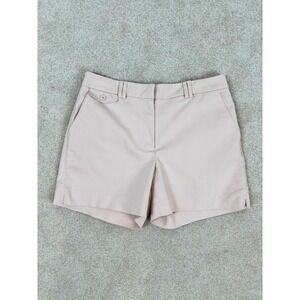 White House Black Market The 5" Short Blush Pink Tailored Shorts Size 8